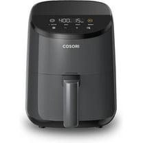 COSORI Small Air Fryer Oven 2.1 Qt, 4-in-1 Mini Airfryer, Bake, Roast, Reheat, Space-saving & Low-noise, Nonstick and Dishwasher Safe Basket, 30 In-App Recipes, Sticker with 6 Reference Guides,Grey
