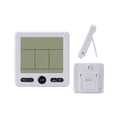 thumbnail image 3 of Wireless Indoor Outdoor Thermometer Digital Temperature Hygrometer With 3pcs Remote Sensors Home ,Comprehensive Monitoring, 3 of 5