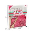 thumbnail image 4 of Kid Baking Set Pink Portable No Tóxico Kit De Delantal Para Niños Moyic FN002697-00, 4 of 5