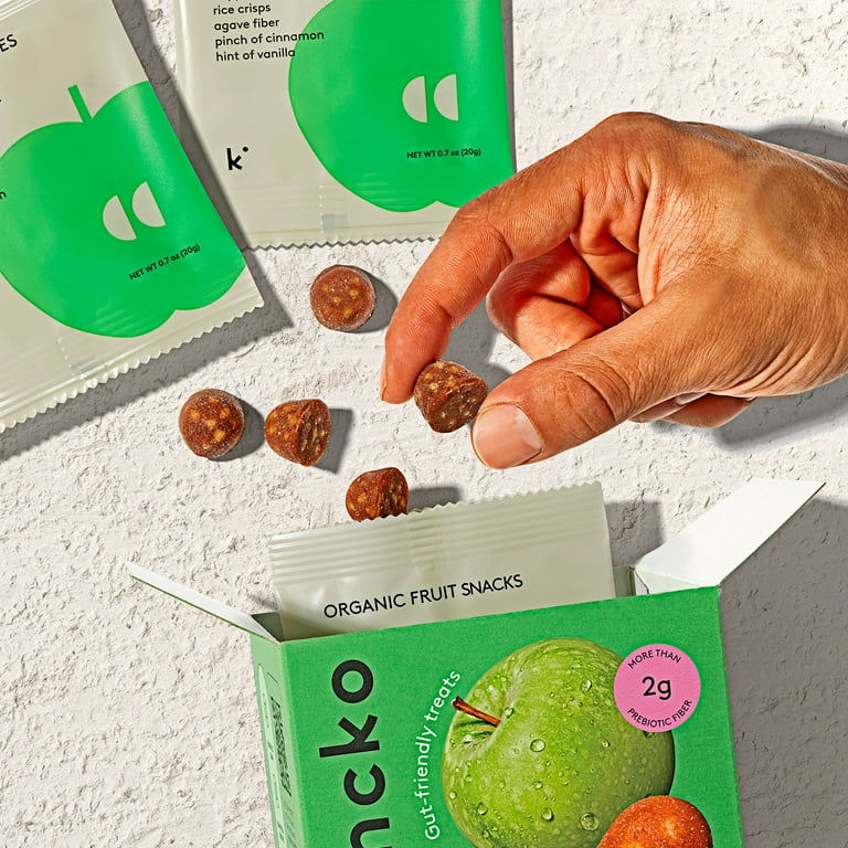Kencko Appletastic Organic Fruit Snacks, 5.6oz, 8 Pack - Walmart.com