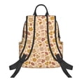 thumbnail image 2 of Naloa Fall Leaves Print Lightweight DayBackpack Suitable for school, work, shopping, travel, etc., 2 of 5