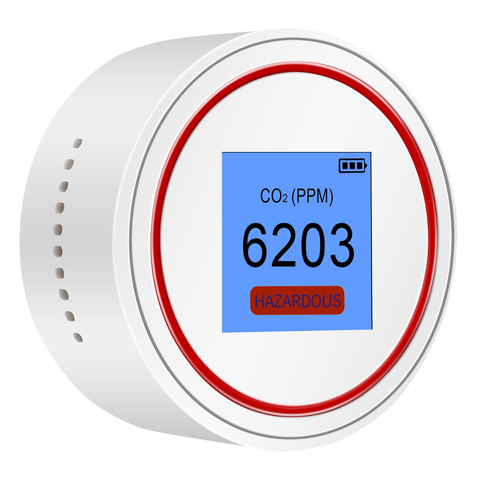 Portable CO2 Meter Detector TVOC CO2 Monitor with Light and Sound