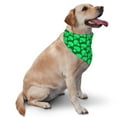 thumbnail image 2 of Naloa Green Broccoli Dog Bandanas 1PC Washable Triangle Dog Scarfs Premium Durable Fabric, for Small Medium Large Dogs and Cats, 2 of 6