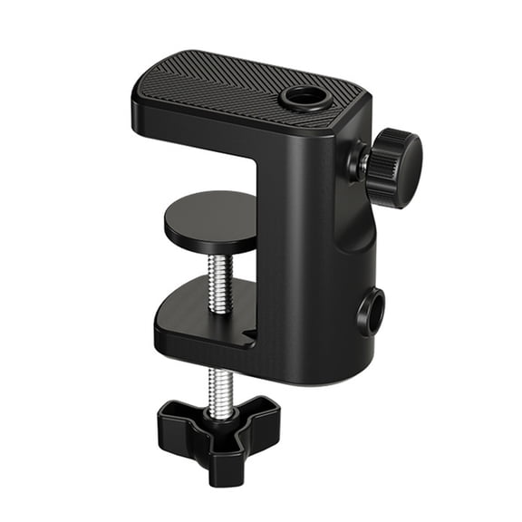 Desk Clamp Microphone Suspension Boom Iron Table Mount Adjustable Mount for Recording Multifunction Table Clamp