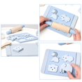 thumbnail image 2 of Set For Kids Stainless Steel Bowl Simulation Scale Egg Beater Spoon Rolling Pin Animal Puzzle Board Toys For Children heqiyong LED, 2 of 2