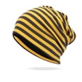 thumbnail image 2 of HOWPAY Slouchy Beanie for Women Men Oversized Windproof Striped Knitted Winter Hats for Cold Weather Soft Warm Unisex Skull Caps, 2 of 3