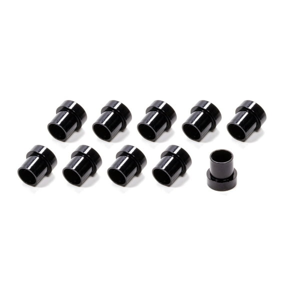 #4 Alum Tube Sleeves (10pk) Black