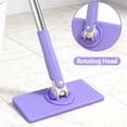 thumbnail image 2 of No Wash Mop, Uses Disposable Face Towel, Mini Wet and Dry Sweeper Mop, Floor Mopping with Replacement Pads, Easy to Operate, for Corners, Gaps, Walls, Ceilings, 2 of 7