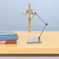 thumbnail image 3 of KAKOWELY 2Pcs Multi-purpose Action Figure Stands Mall Moldel Rack Toy Doll Display Stands,4.72X"X3.74"X2.95", 3 of 4