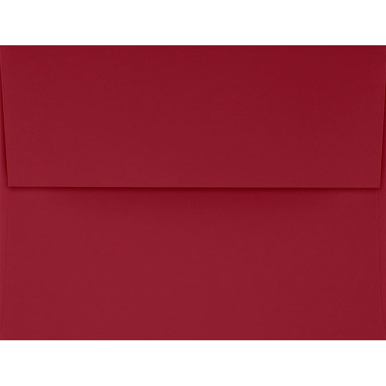 A2 Invitation Envelope (4 3/8 x 5 3/4) - Ruby Red