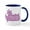 White/Navy Inside, variant on CafePress - Preschool Princess Mug - 11 oz Ceramic Mug - Novelty Coffee Tea Cup