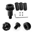 thumbnail image 3 of GUIYONG 1 Set Aluminum Alloy Shift Knob Adapter for Car and Truck Shift Boot Retainer Stick Shift Knob Connector Automotive Supply, 3 of 5
