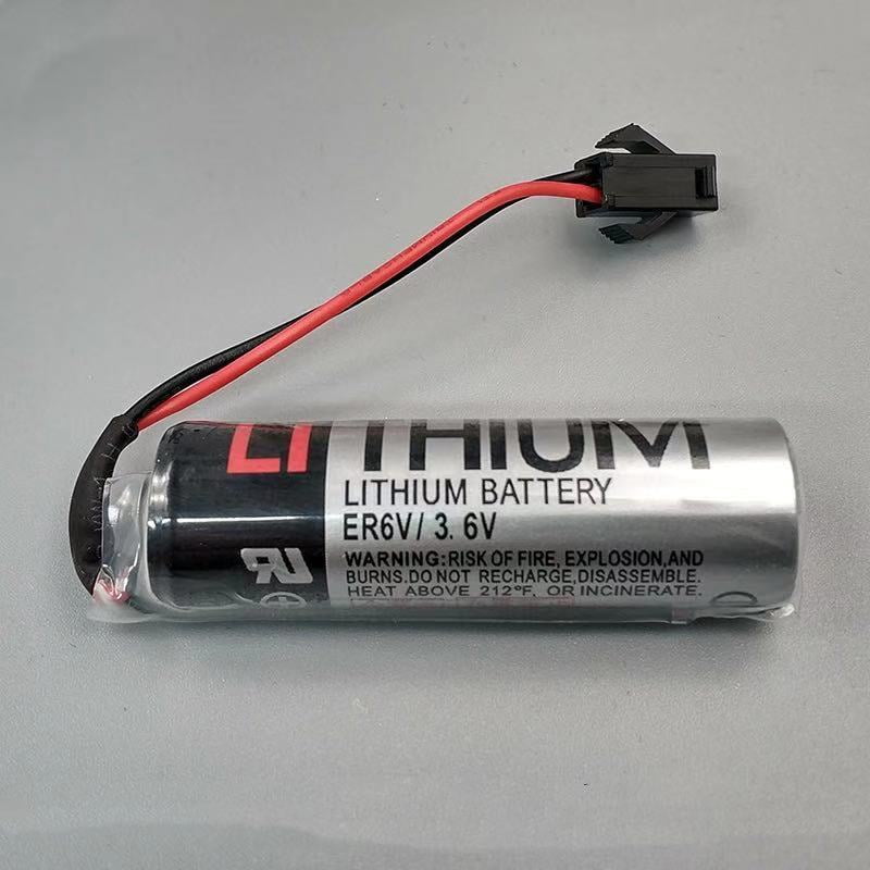 5 Pcs ER6V/3.6V 2400mAh Battery with SM Plug for OTC Robot 5096-434 PLC AA Battery