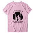 thumbnail image 5 of Nrmvnmi Mothers Baseball Tee Shirt for Women Short Sleeve Letter Printed Graphic Mom Gifts Tee Shirts Mothers Day Gifts, 5 of 5