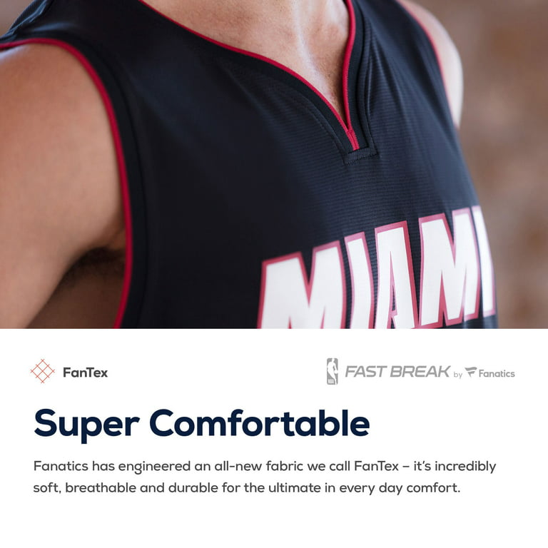 Men's Fanatics Branded Jimmy Butler Red Miami Heat Fast Break Replica Jersey  - Statement Edition 