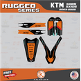 thumbnail image 4 of Kalair GFX Graphics Kit for Ktm SX85 SX105 (2003-2005) Rugged Series, 4 of 5