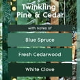 thumbnail image 3 of Glade PlugIns Air Freshener Refills, Twinkling Pine & Cedar, Fragrance Infused with Essential Oils, 0.67 oz, 5 Count, 3 of 16