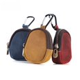 thumbnail image 1 of Monedero de cuero para estudiantes, cartera pequeña de cuero genuino, bolsa de almacenamiento multifuncional, monedero con colgante y cremallera, 1 of 3