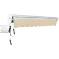 thumbnail image 3 of Awntech 8' x 6.5' Destin Manual Manual Patio Retractable Awning Acrylic Fabric, Tan, 3 of 7