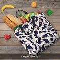 thumbnail image 6 of Large-Capacity Zipper Single-Shoulder Convenience Bag 15.7×19.6 Inches, Wear-Resistant And Water-Repellent, Can Be Carried By Hand Or On One Shoulder Animal Print Style Aliceblue_1, 6 of 8