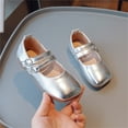 thumbnail image 2 of NOKIO Children'S Mary Jane Flats Kids Mary Jane Loafers Little Girls Dress Shoes Ballet For Girls Wedding Party School Dress Shoes Casual Slip On Ballet Flat Kids Closed Toe Sandals, 2 of 9