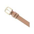 thumbnail image 3 of CTM  Basic Skinny Leather Dress Belt (Women), 3 of 4
