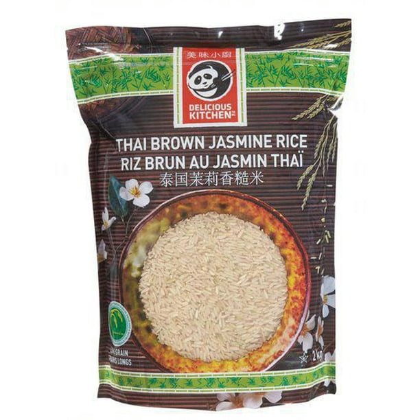 Riz brun au jasmin thaï Delicious Kitchen 2 kg