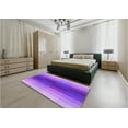 thumbnail image 4 of Ahgly Company Indoor Square Patterned Violet Purple Area Rugs, 4' Square, 4 of 6