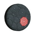 thumbnail image 1 of XMXY Umbrella Courage Spare Tire Cover，Universal Waterproof Cover for Jeep RV Tire Wheel Protection 17 inch, 1 of 8
