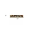 thumbnail image 3 of Country Bath Shelf 5 Brown Framed Print Wall Art, 3 of 7