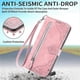 thumbnail image 3 of Compatible With Honor 400 Pro Zip Pouch Magnetic Card Holder with Wrist Strap Wallet Pouch for Honor 400 Pro, 3 of 5