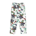 thumbnail image 5 of Haiem Dinosaur on Excavator2 Women's Pajama Pants Ultra Lightweight Pjs Bottoms Sleepwear Bottom Pants With Pocket Drawstring-XX-Large, 5 of 9