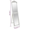 thumbnail image 5 of vidaXL Free-Standing Mirror Silver 40x160 cm, 5 of 5