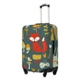 thumbnail image 2 of Balery Luggage Cover Cute Animal Forest Print Suitcase Covers for Luggage Elastic Washable Suitcase Protector Fits 18-32 Inch Luggage-Small, 2 of 9