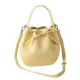 thumbnail image 1 of Bolso Tipo Cubo PU para Mujer Bolso Mano A La Gran Capacidad Bolso Hobo Elegante (amarillo), 1 of 9