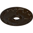 thumbnail image 3 of Ekena Millwork 18"OD x 3 1/2"ID x 1 1/4"P Kent Ceiling Medallion (Fits Canopies up to 5"), Hand-Painted Bronze, 3 of 5