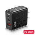 thumbnail image 1 of PD 30W Cargadores USB Tipo C Cargador de carga rápida para Xiaomi Samsung iphone Cargador de teléfono móvil Quick Charge3.0 Adaptador de cargador de pared Enchufe de la UE / EE. UU., 1 of 4
