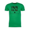 thumbnail image 2 of Men's Papa Bear Shirt with Bear Claw, Men's Shirts, Cool Shirts for Dad - Green MH200DAD S3 4XL, 2 of 3