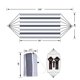 thumbnail image 2 of Hamaca Doble Brasileña ROOITY 320 cm x 150 cm Gris, 2 of 8