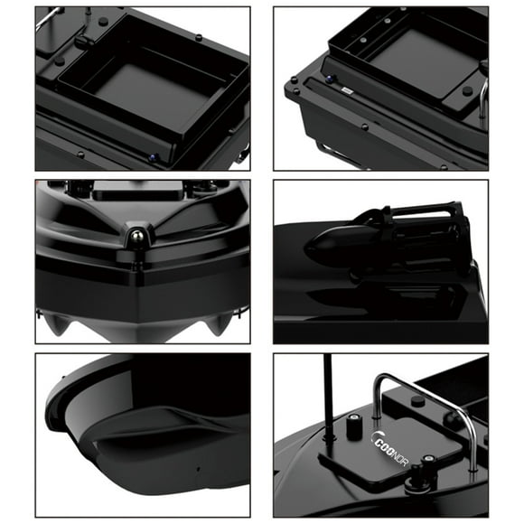 COONOR Remote control boat,Remote Boat 540 Includes Fish Huiop Wireless Mewmewcat Bait Boat Fish Device Boat 430 540 430 540 Fish