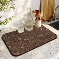 thumbnail image 3 of Quality Diatom Mud Coffee Bar Mat - Stain-Resistant, Rubber-Backed Dish Drying Mat for Kitchen Counter (19.5x12in) Accommodates Coffee Maker, Coffee Drying Mat Pot & Espresso Machine, 3 of 7