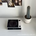 thumbnail image 3 of Reproductor de CD Retro Recargable con Pantalla Altavoz Bluetooth Radio FM USB Mando a Distancia Regalo Blanco, 3 of 8
