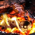 thumbnail image 3 of Skull Fire Log, 2 Pcs Fire Pit Skull Multi Purpose  for Holiday, 3 of 7