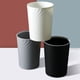 thumbnail image 3 of Bearachild Cubo de basura, papelera roscada ondulada de agua, contenedor de basura , cesta de baño de dormitorio de gran capacidad Suministros de limpieza para el hogar Gris 10L, 3 of 6
