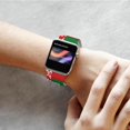 thumbnail image 5 of Belarus Flag Watch Band For Apple Wristband Band For Iwatch Series Soft Silicone 38mm*40mm, 5 of 6