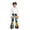71Multicolour243, variant on WERYOUNG Boys Girls Casual Flared Pants With Musical Print Wide Leg Trousers For Kids Back To School Stage Performance Stylish Bottom 5-6 Years