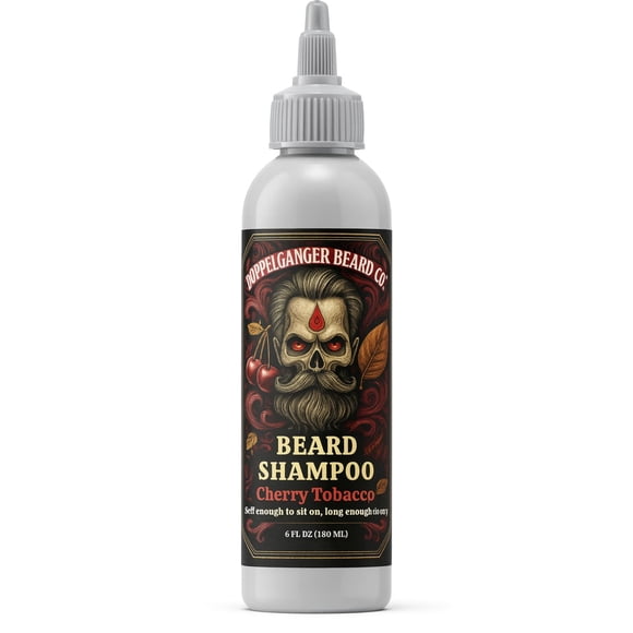Shampoo para barba Doppelganger Beard Co. Cherry Tobacco 180 ml