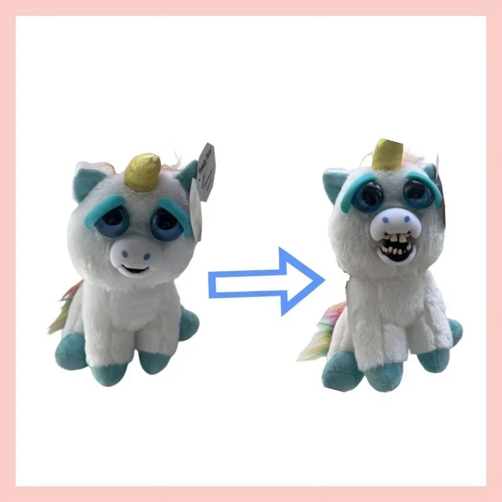 Feisty Pets Lively Pet Funny Face Changing Plush Toy Unicorn Green Dragon  Koala Angry Animal Kids Birthday Halloween Gift - Walmart.ca