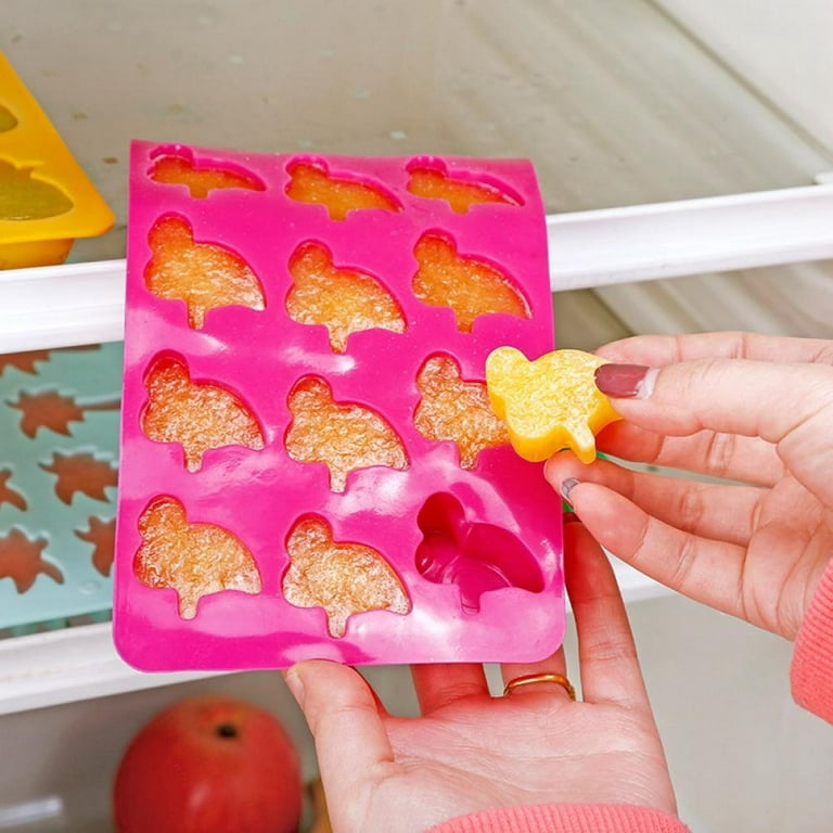 Ice Cube Trays Summer Fruit Design 5pack Mini Silicone Ice Cube Tray Clear  Shape Pineapple/Coconut Tree/Cactus/Flamingo/Cherry - China Ice Cube Tray  and Ice Tray price