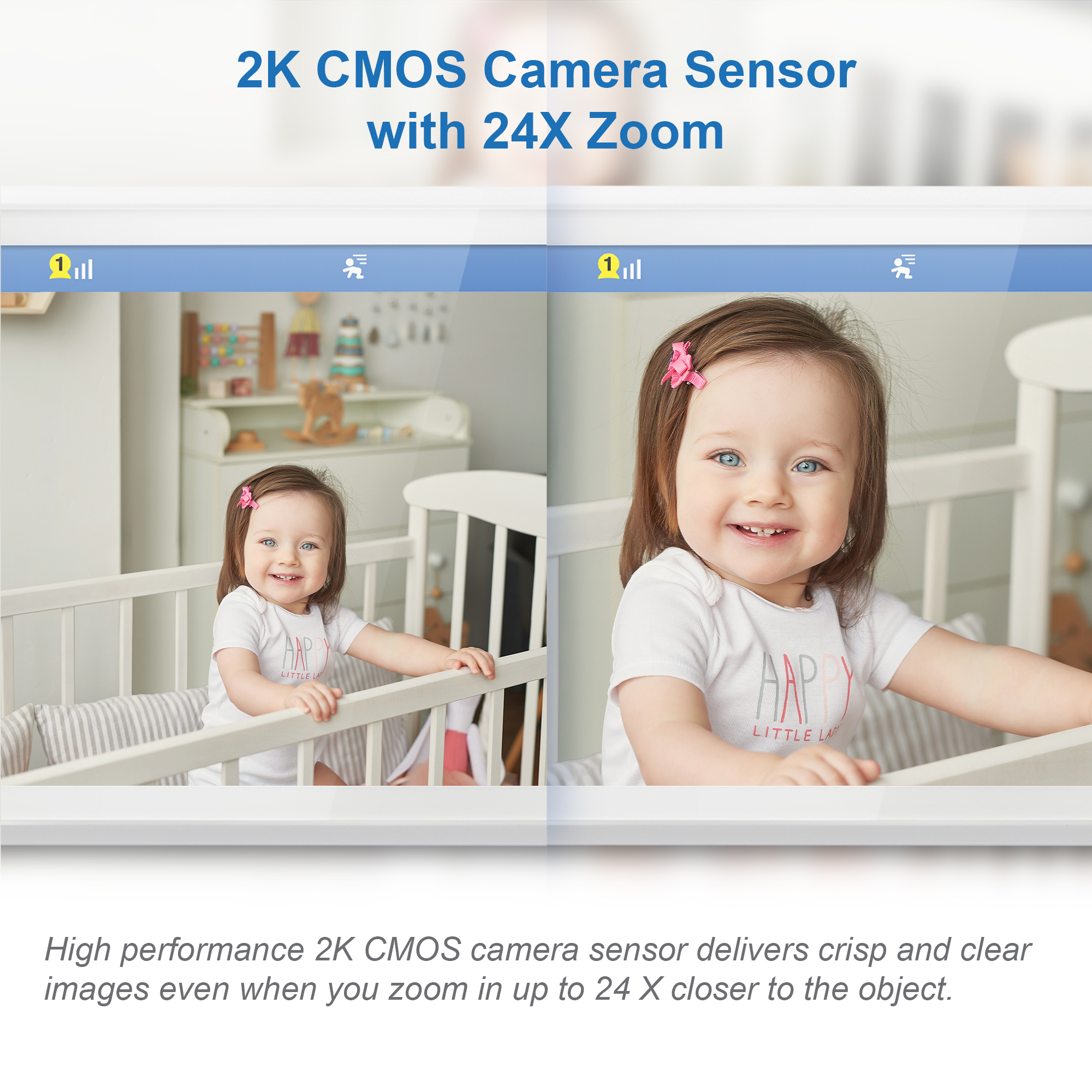 VTech RM5866HD Smart WiFi Baby Monitor with 1080p photo 6